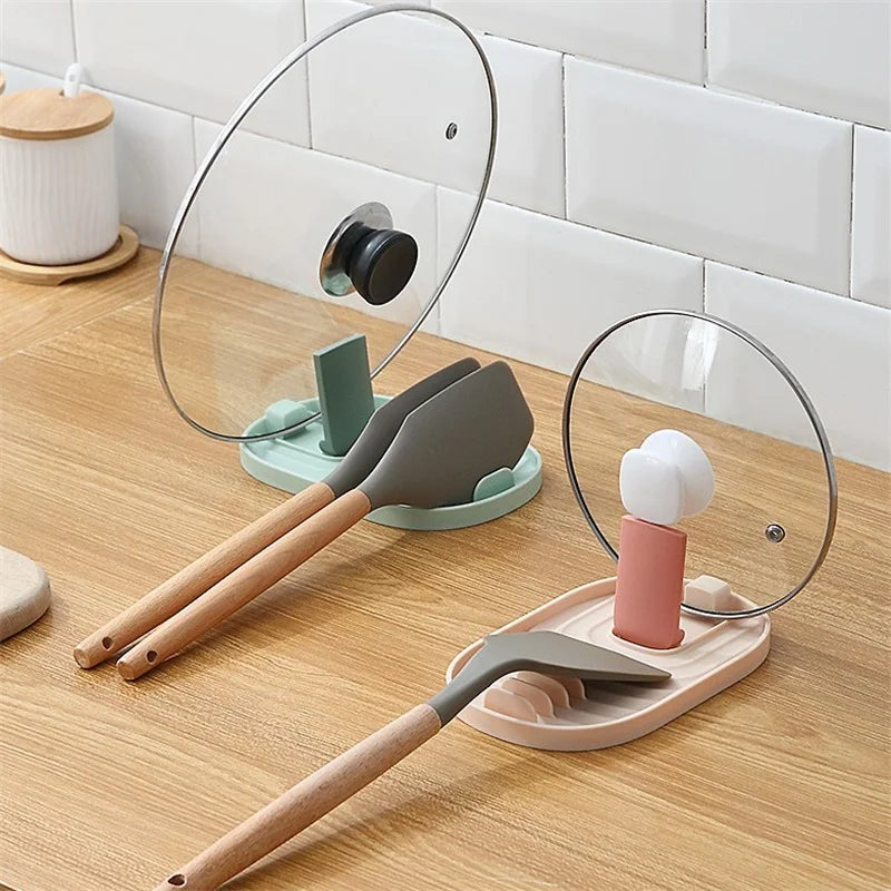 Heat Resistant Spoon Holder - Kitchen Utensil Storage Rack