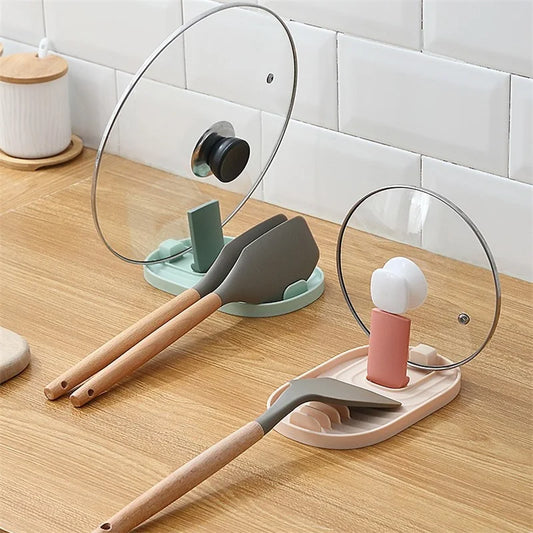 Heat Resistant Spoon Holder - Kitchen Utensil Storage Rack