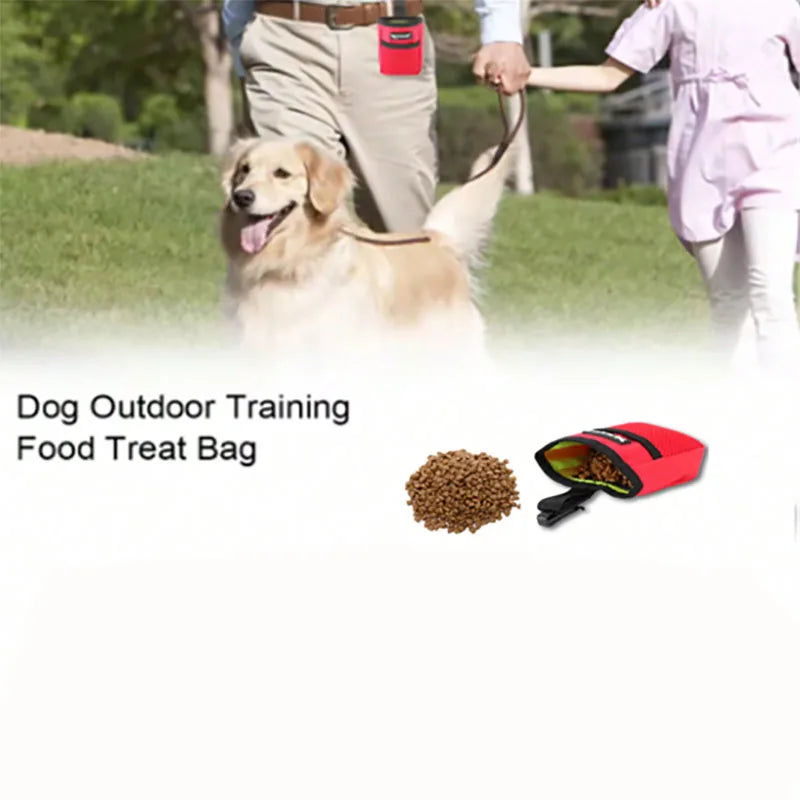 Dog Training Treat Pouch - Hands-Free Waist Bag for Puppy Obedience & Agility