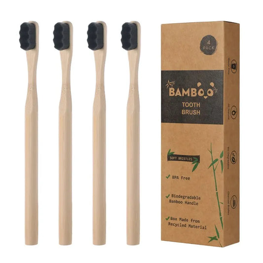 Eco-Luxury Bamboo Toothbrush - Ultra Soft Bristles | Biodegradable & Sustainable