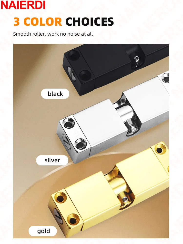 Stainless Steel Automatic Door Closer - Adjustable Spring Hinge