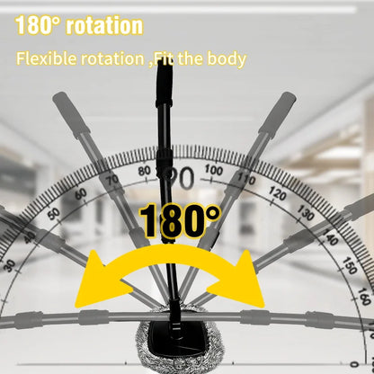 Telescoping Car Wash Mop - Professional Long Handle Brush for Effortless Cleaning