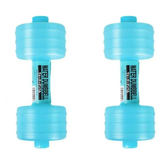 Adjustable Water Dumbbells Set 2pcs - 1000ml Women's Fitness Equipment
