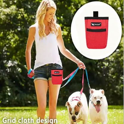 Dog Training Treat Pouch - Hands-Free Waist Bag for Puppy Obedience & Agility