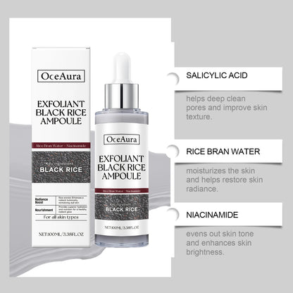 Rice Exfoliating Essence - Brightening Serum with Hyaluronic Acid