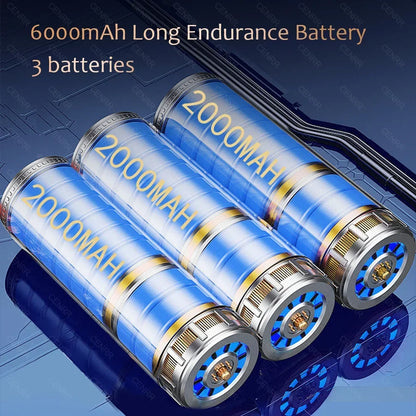 Portable Wireless Car Vacuum Cleaner - Handheld with 4 HEPA Filters