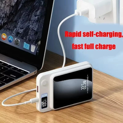 200000mAh Magnetic Wireless Power Bank - MagSafe Fast Charging Portable Battery