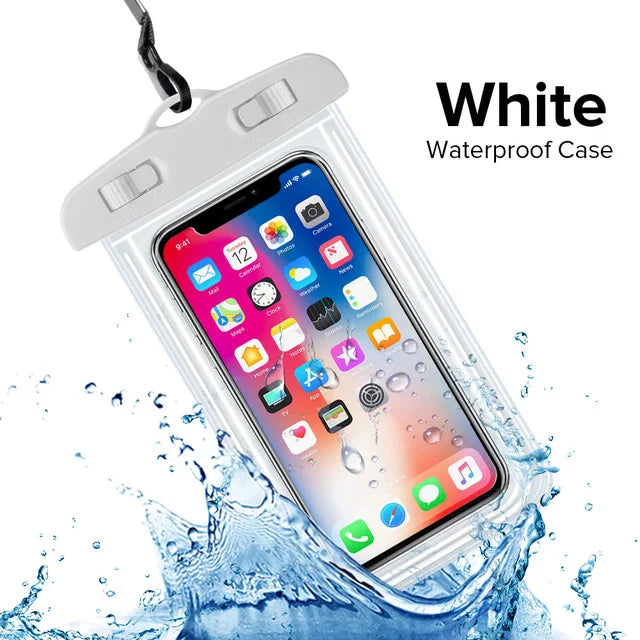 Xiaomi iPhone Huawei Samsung OnePlus Waterproof Phone Pouch - Underwater Bag Case for Swimming & Diving