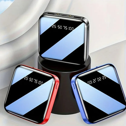 30000mAh Portable Power Bank - Fast Charging 4-in-1 Cable Charger