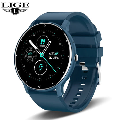 LIGE Smart Watch - Bluetooth Call, Fitness Tracker & IP67 Waterproof