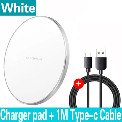 100W Fast Wireless Charger - iPhone & Samsung Galaxy Compatible