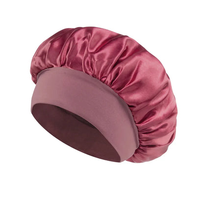 Women's Satin Bonnet for Sleeping - Hair Care Silk Bonnet