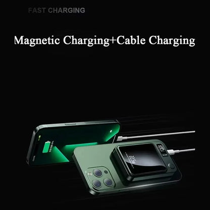 200000mAh Magnetic Wireless Power Bank - MagSafe Fast Charging Portable Battery