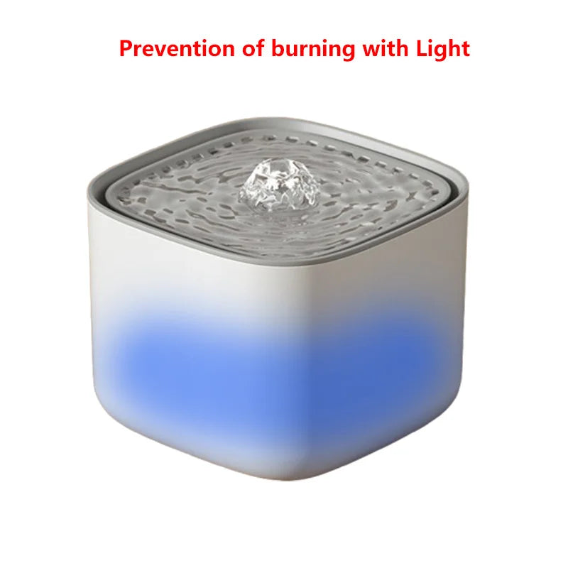 3L Automatic Pet Water Fountain - USB Circulating Filter Dispenser for Dogs & Cats