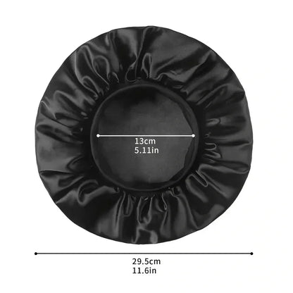 No-Heat Curly Hair Stick Set - 6Pcs Satin Sleep Cap & Hair Styling Kit