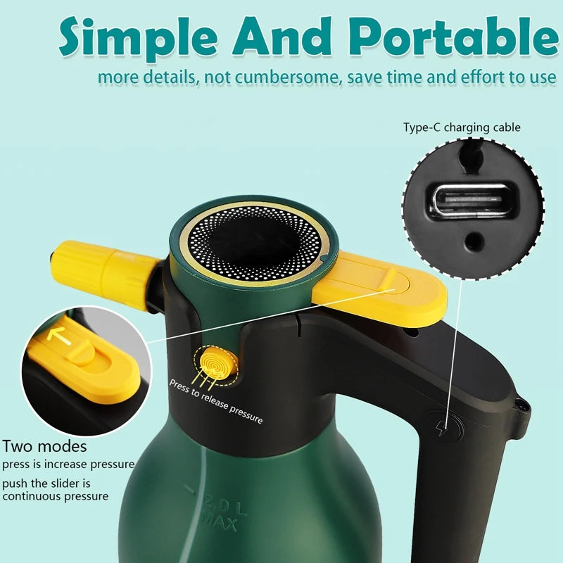 2L Snow Foam Sprayer - High Pressure Car Wash Gun