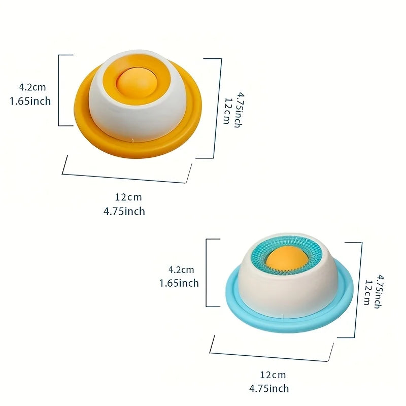 Pet Lick Mat - Slow Feeder Yogurt Plate for Dogs & Cats