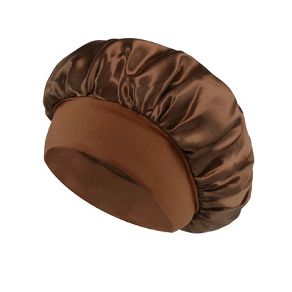 Women's Satin Bonnet for Sleeping - Hair Care Silk Bonnet