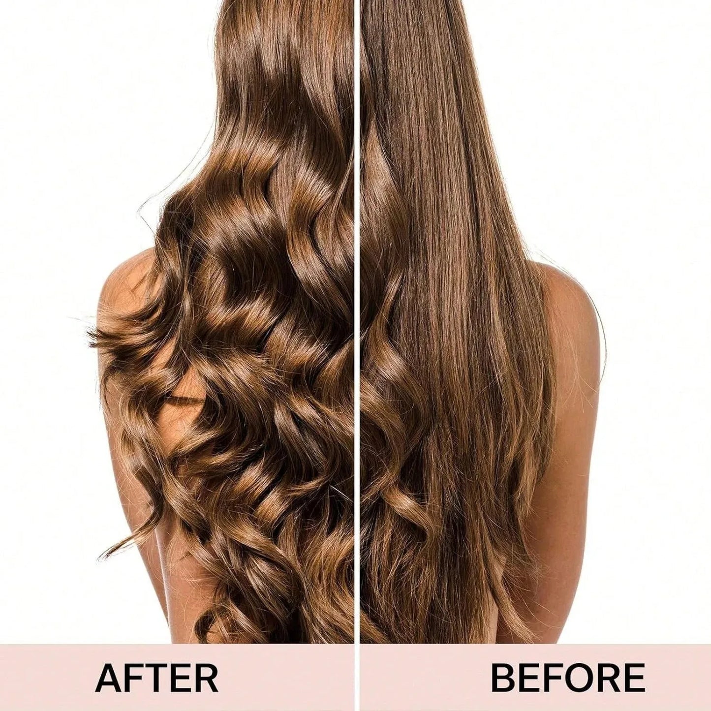 Satin Heatless Curling Rod Set - 3pc Overnight Hair Curler with Caps