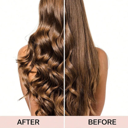 Satin Heatless Curling Rod Set - 3pc Overnight Hair Curler with Caps