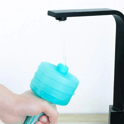 Adjustable Water Dumbbells Set 2pcs - 1000ml Women's Fitness Equipment