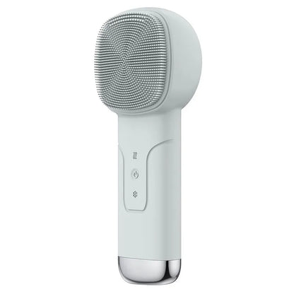 6-in-1 Sonic Facial Cleansing Brush - Thermal & Cooling Massager