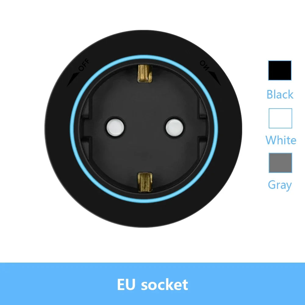 Universal Power Track Socket - Multi-Standard EU/UK/FR/Korea | Premium Wall Mount