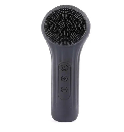 Premium Electric Silicone Face Scrubber - 5-Speed Facial Cleansing Brush with Heating & Vibration