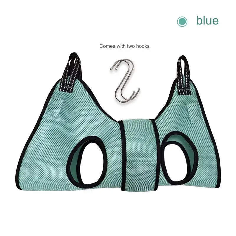 Pet Grooming Hammock - Cat & Dog Restraint Bag for Stress-Free Nail Trimming & Grooming