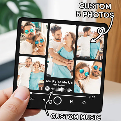 Fridgebeats™ 3.0 Personalized Music Fridge Magnet - Unique Gift for Music Lovers