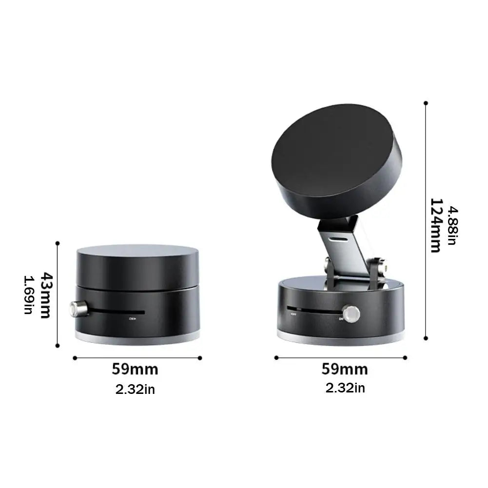 Magnetic Phone Holder - Double-Sided Suction Cup - Top-Rated & User-Friendly