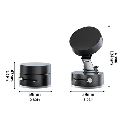 Magnetic Phone Holder - Double-Sided Suction Cup - Top-Rated & User-Friendly