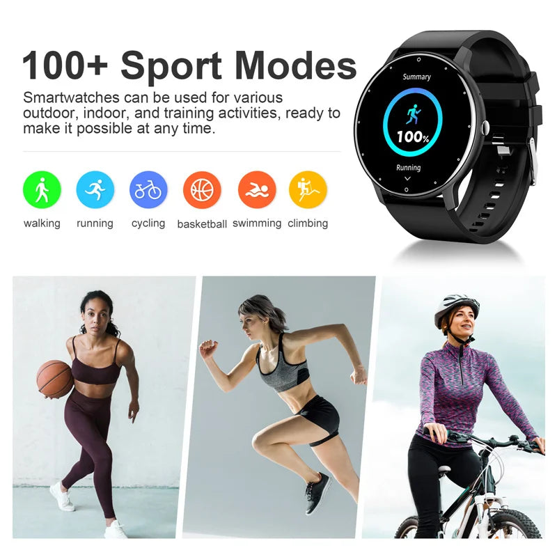 LIGE Smart Watch - Bluetooth Call, Fitness Tracker & IP67 Waterproof