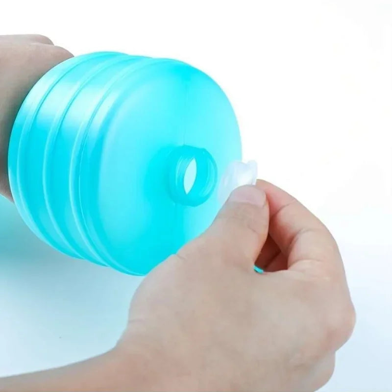 Adjustable Water Dumbbells Set 2pcs - 1000ml Women's Fitness Equipment