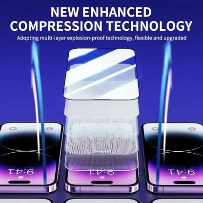 Oleophobic Coating Screen Protector for iPhone - 3 Pack