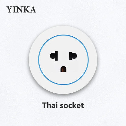 Universal Track Socket with USB - Works with FR/EU/US/UK Plugs | Modern Kitchen Wall Outlet