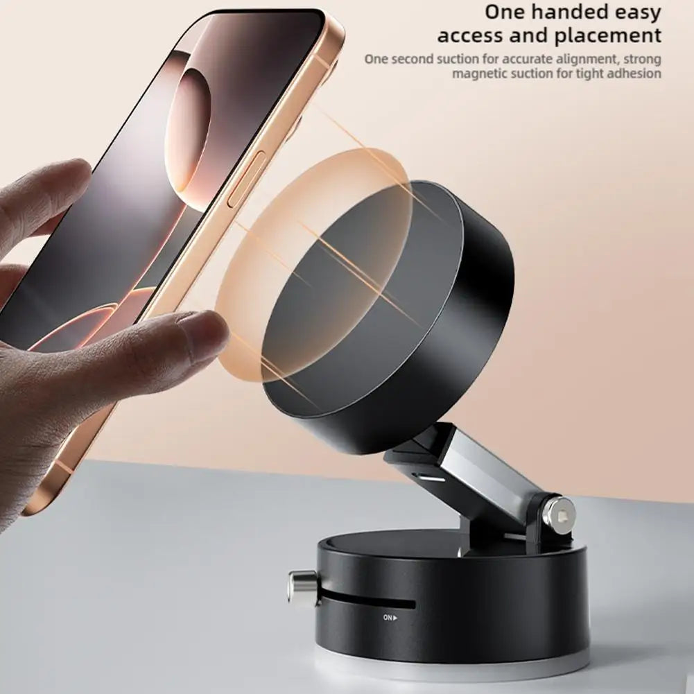 Magnetic Phone Holder - Double-Sided Suction Cup - Top-Rated & User-Friendly