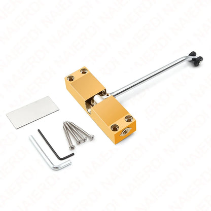 Stainless Steel Automatic Door Closer - Adjustable Spring Hinge