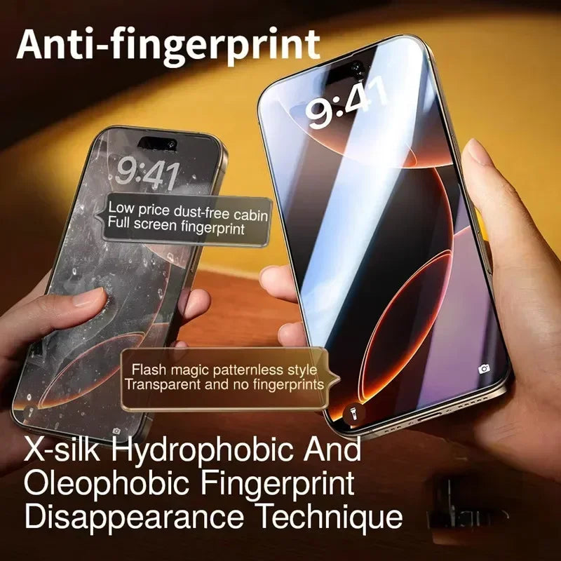 Privacy Screen Protector for iPhone - 5 Pack Tempered Glass