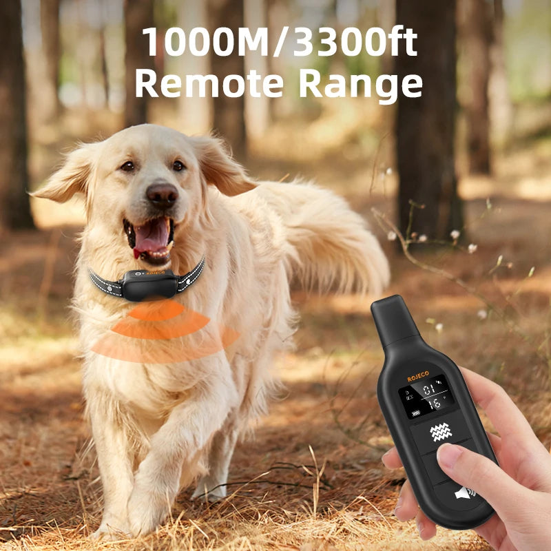 Electric Dog Training Collar - Rechargeable Waterproof Remote Control