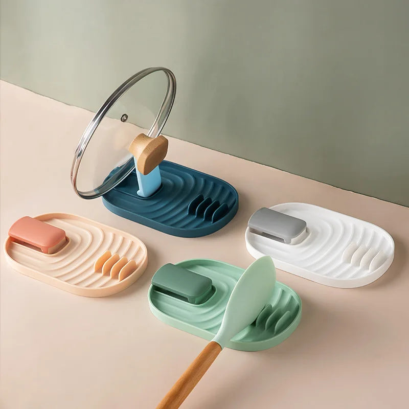 Heat Resistant Spoon Holder - Kitchen Utensil Storage Rack