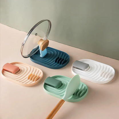 Heat Resistant Spoon Holder - Kitchen Utensil Storage Rack