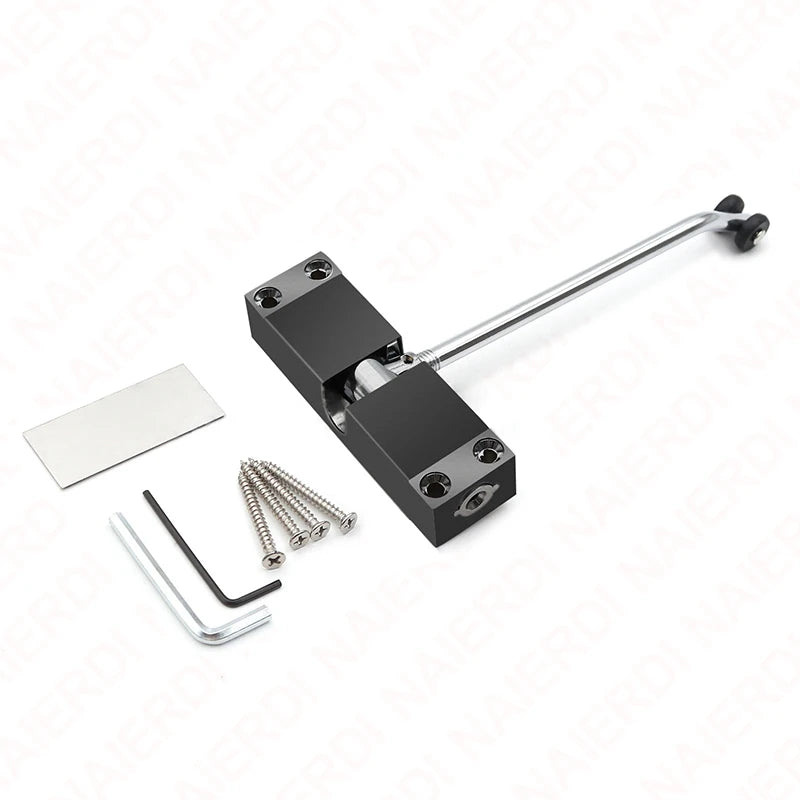 Stainless Steel Automatic Door Closer - Adjustable Spring Hinge