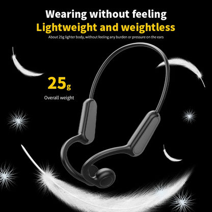 True Bone Conduction Earphones - Bluetooth 5.3 Wireless Sports Headphones