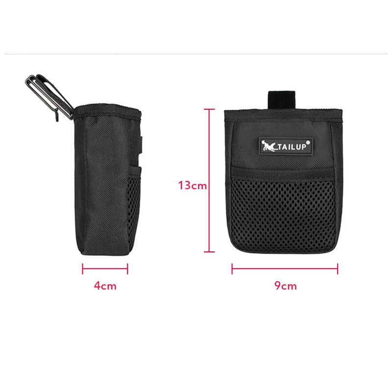 Dog Training Treat Pouch - Hands-Free Waist Bag for Puppy Obedience & Agility