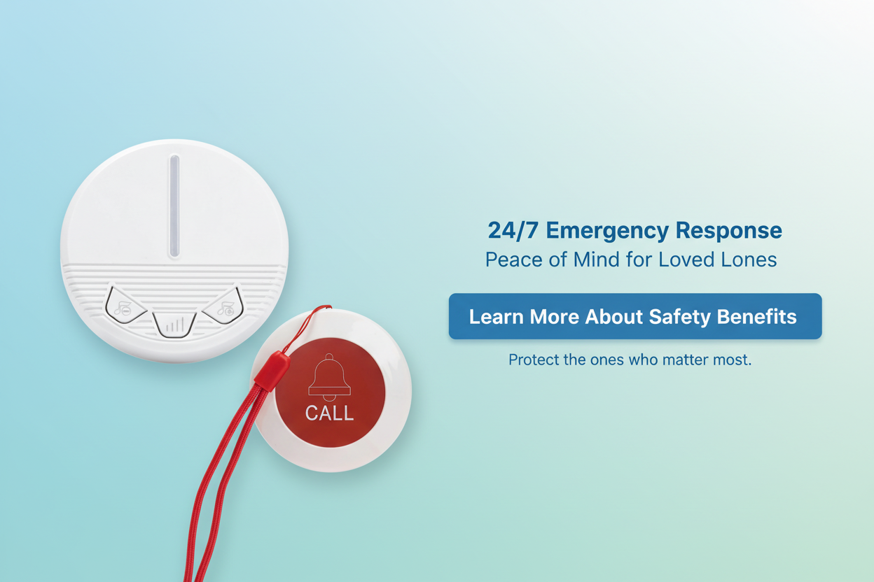 Emergency Pendant Marketing Banner