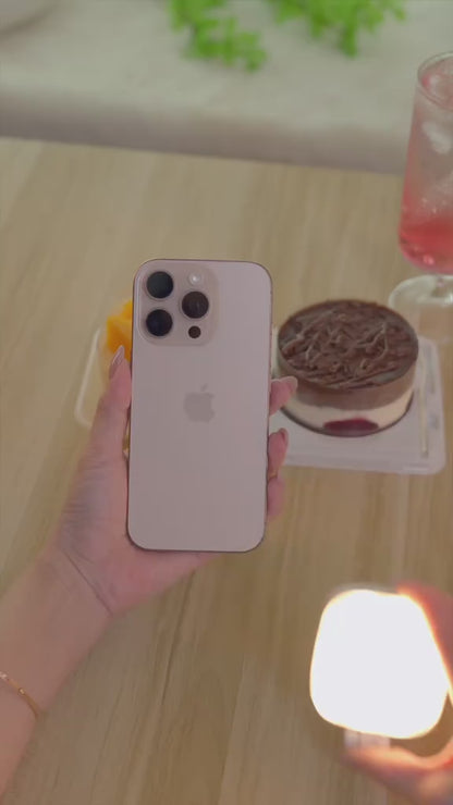 LED Selfie Ring Light - Magnetic Phone Mount with Adjustable Brightness