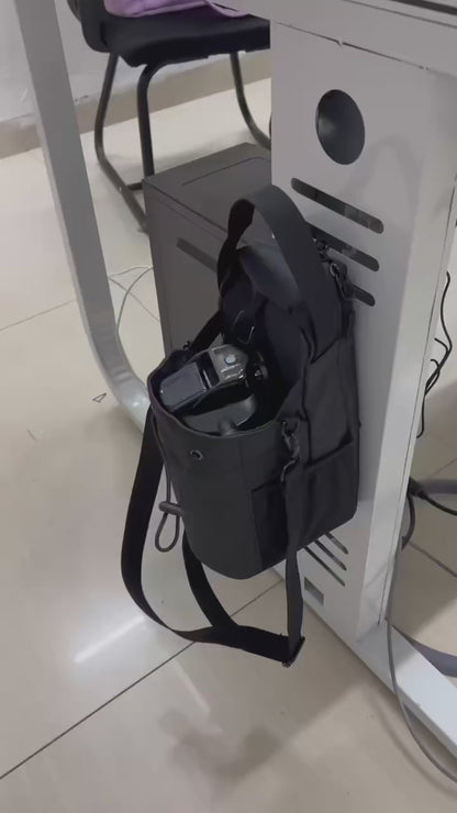 Magnetic Gym Bag - Large Capacity Water Bottle Carrier with Phone Pocket