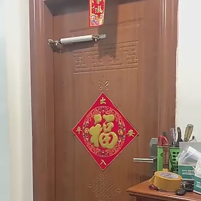 Premium Soft-Close Door Buffer - 90° Auto-Stop Damper for Cabinets & Furniture