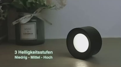 LED Wall Lamp - Touch Control & Remote, 360° Rotatable, USB Rechargeable Night Light